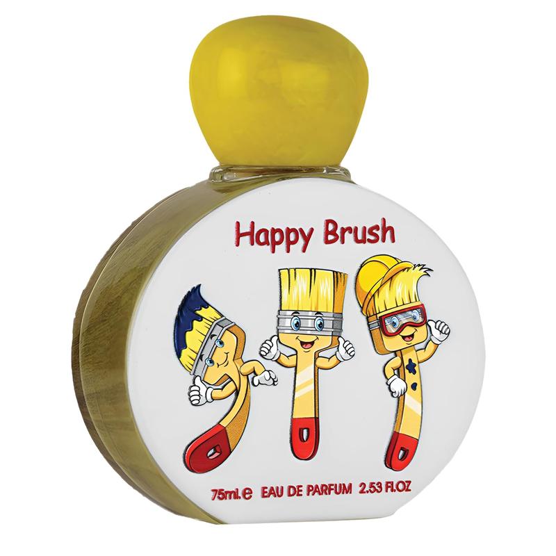 Lattafa Pride Happy Brush for Kids Eau de Parfum Spray, 2.53 Ounce / 75 ml