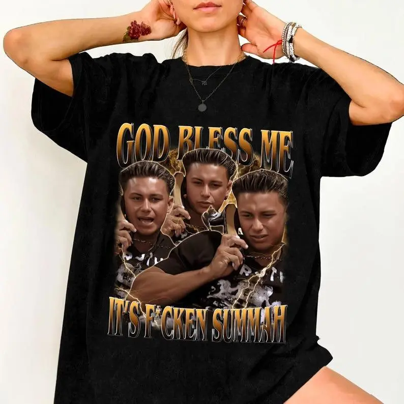 God Bless Me Its F*ckin Summa Shirt, Funny Summer T- shirt