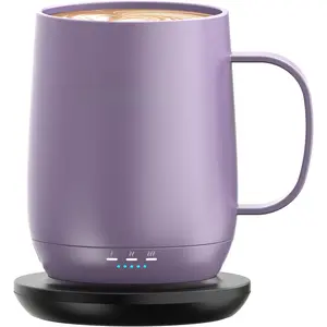 Self Heating Coffee Mug 2, 16oz  Heated Coffee Mug, 150 Min  Life - Hot up to 149? Temperature Control Coffee Mug Warmer, Gifts for Women and Men (No APP)