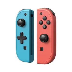 Wireless Switch Controller - Switch/OLED/Lite Compatible, Wake-Up and 6-Axis Gyro Support, Gift for Boys and Girls (Blue and Red)