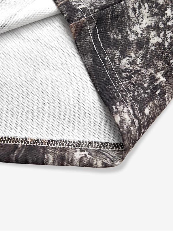 Two-Piece Set Men's Camo Print Sweatshirt & Pants, Regular Fit Casual Fashion Long Sleeve Pullover & Trousers for Daily Wear, Men's Two-piece for All Seasons, Fall outfit