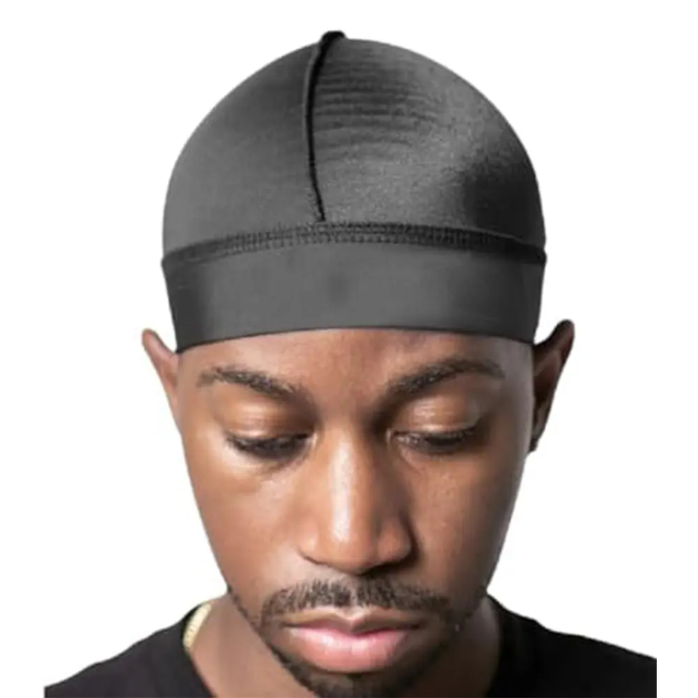 Spandex Durag Skull Cap, Breathable Sweat Wicking Quick Dry Helmet Liner, Elastic Sports Beanie Cycling Running Pirate Cap