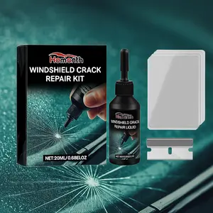 Car Windshield Repair Kit to Fix Chips and Star Cracks Fast Easy Glass Repair Tool for Safe Driving and Auto Maintenance