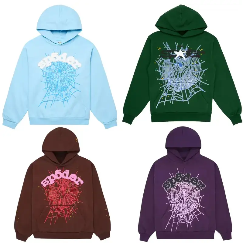 Y2K Hip Hop Spider Hoodie | Unisex Sweatshirt for Youth, Men & Women