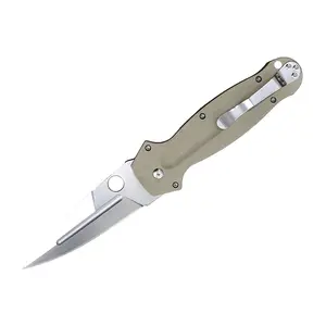 High Hardness Folding Knife, S35VN Stainless Steel,Desert Yellow G10 Handle,Multifunctional Small Knife, Outdoor Folding Knife, Survival Knife, Portable And Portable Self-defense Folding Knife, Tactical Knife, Sharp Fruit Knife, EDC,Gift For Men&Women