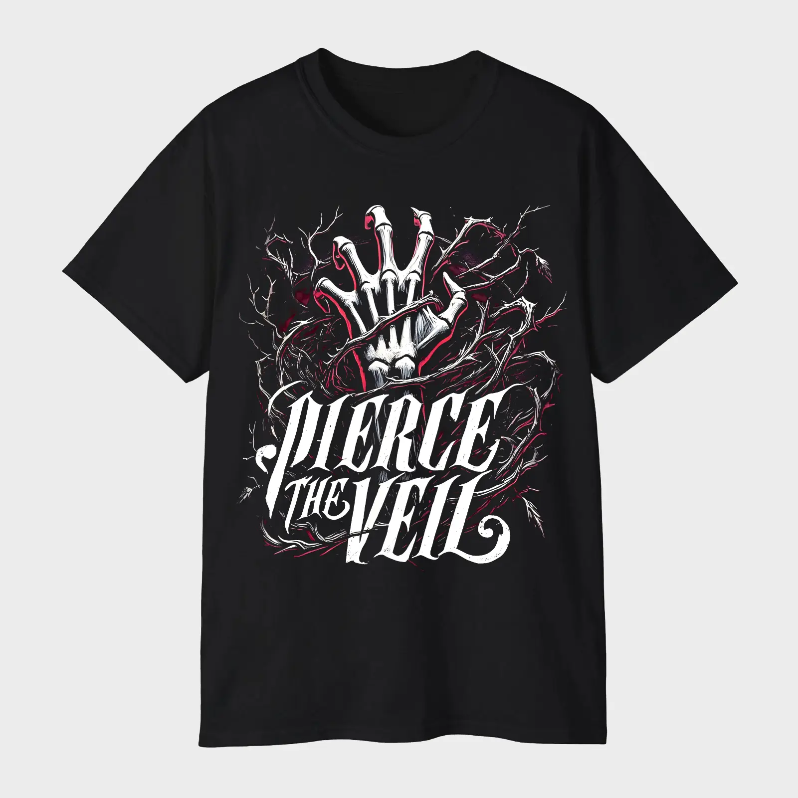 Pierce The Veil Caraphernelia T-Shirt – Post Hardcore Fan Merch Tee