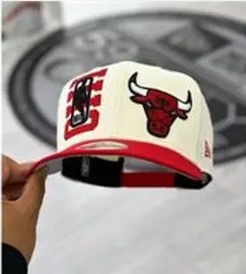 Vintage Chicago Bulls Trucker Hat Retro NBA Look High Quality Embroidery Adjustable Snap Closure Lightweight Durable Unisex Fashion Accessory Trending TikTok US TikTok Shop