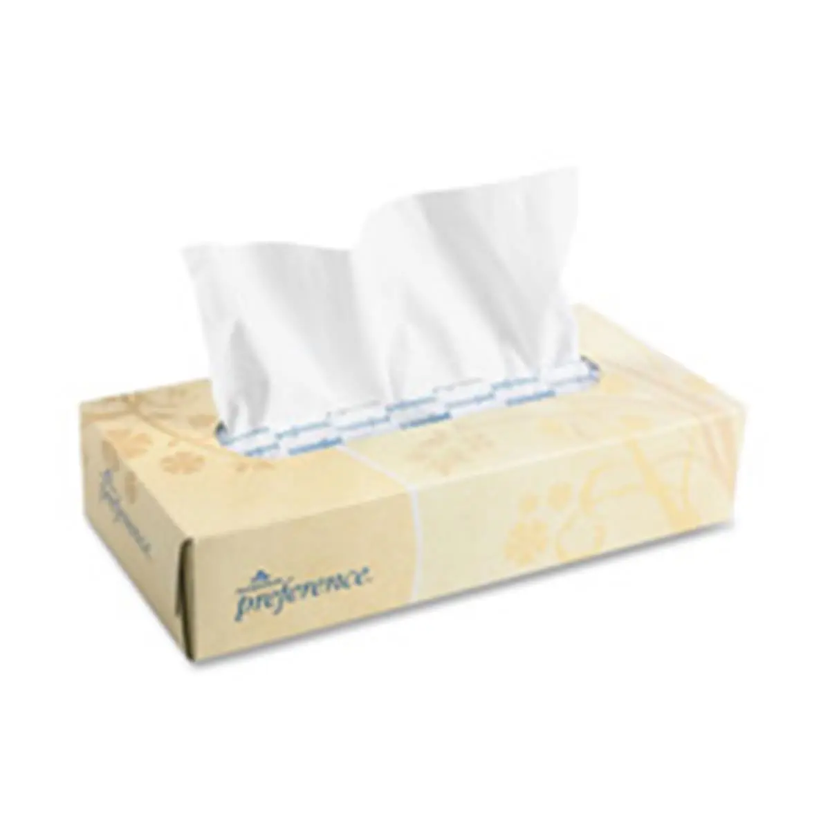 212 MAIN Facial Tissue Napkin, 2-Ply White Paper, 100 Sheets per Decorative Flat Box, for Vanity Use
