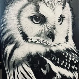 Owl Wall Art l 3D Printed Owl Wall Art l 3D Printed