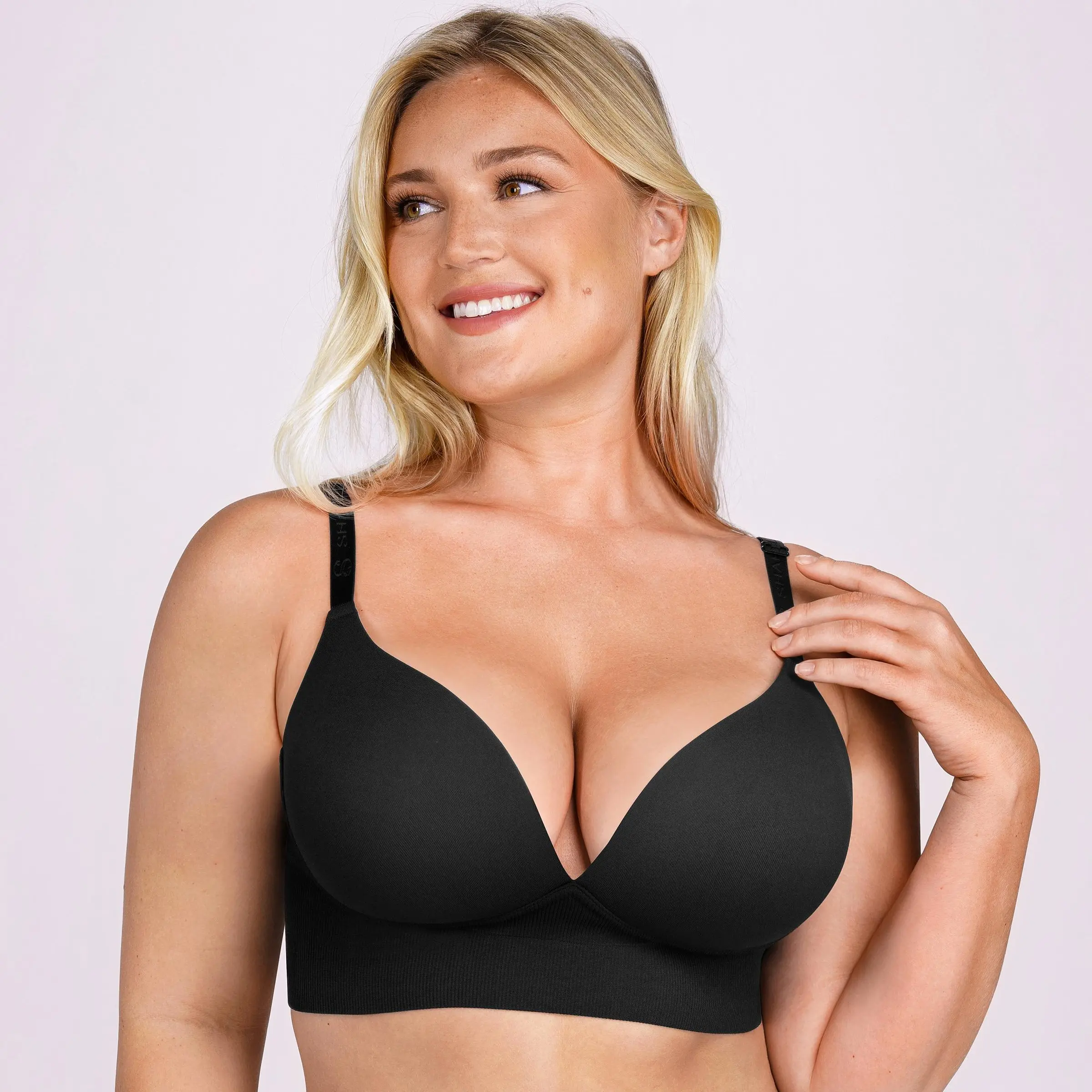 Shapellx SummerVibes Seamless Embrace Wireless T-Shirt Bra