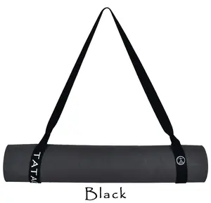 Yoga Mat Strap – Carrying & Stretching Strap with Loops Yoga Mat Support Yoga Mat Accessory