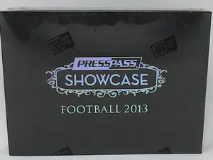 2013 Press Pass Showcase Football Hobby Box
