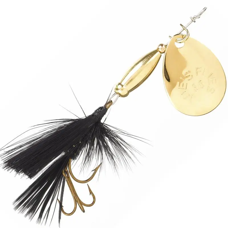 Joe's Flies Super Striker "Elite" Series Inline Spinner Gnat, 1/4 oz - B4301 - Black Gnat