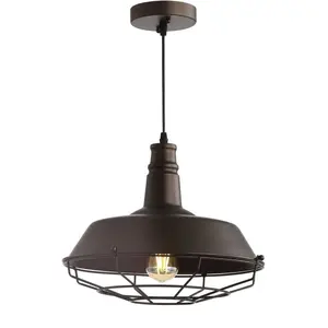 JONATHAN Y Zeniba Linear Adjustable Iron/Seeded Glass Rustic Farmhouse LED Pendant; for Living Room, Bedroom, Kitchen, Office
