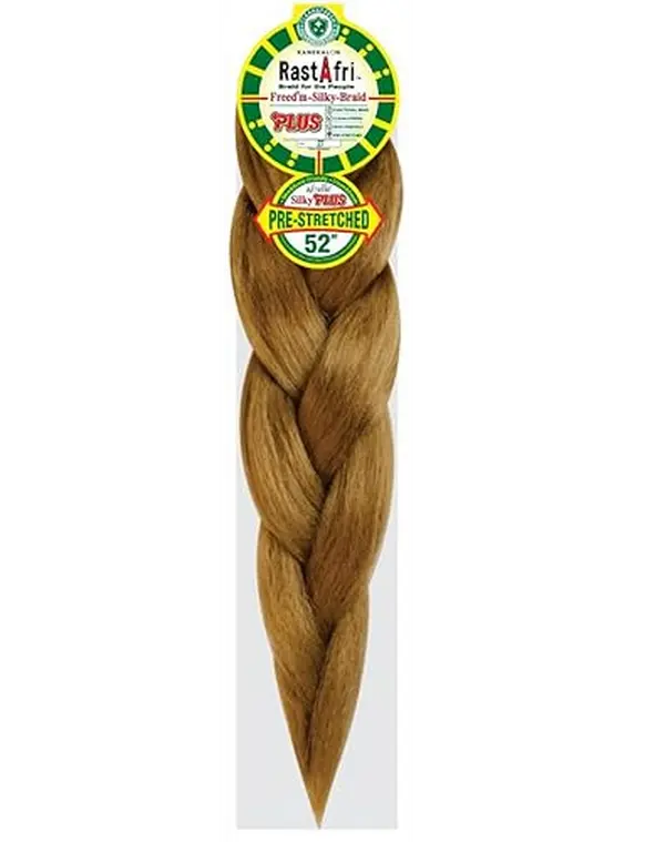 RASTAFRI SILKY BRAID 52'' PLUS COLOR 27