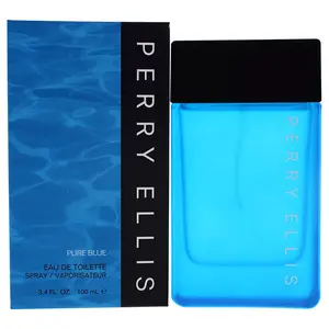 Perry Ellis Pure Bleu Eau de Toilette Spray 3.4 oz for Men