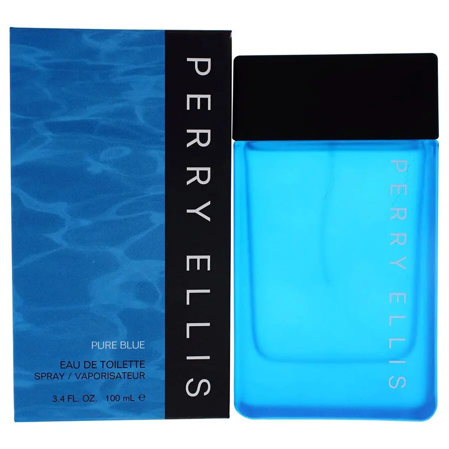 Perry Ellis Pure Bleu Eau de Toilette Spray 3.4 oz for Men