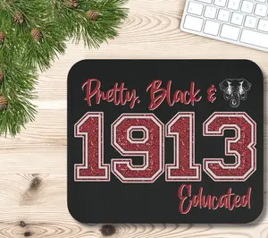 Delta Sigma Theta Sorority Mouse Pad - DST 1913 | Sorority Sister Christmas  Founders' Day Gift