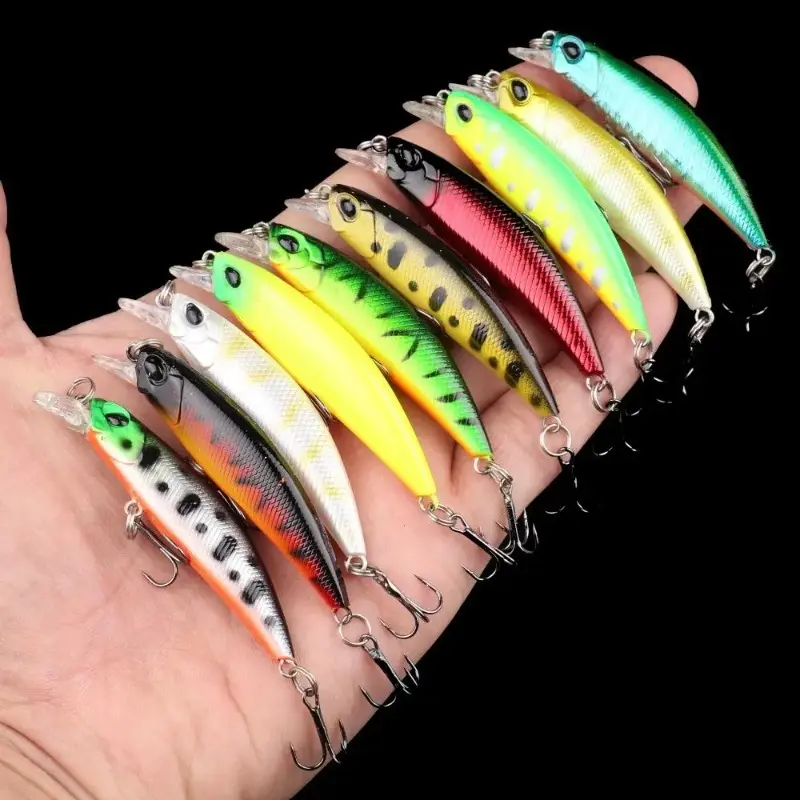 10Pcs Colorful Mini Crayfish Fishing Lures, Lifelike Artificial Fake Baits with Sharp Hooks, Realistic Bionic Design, Durable Lightweight Fishing Gear, Portable Outdoor Angling Accessories, Universal Tackle for Freshwater and Saltwater Fishing