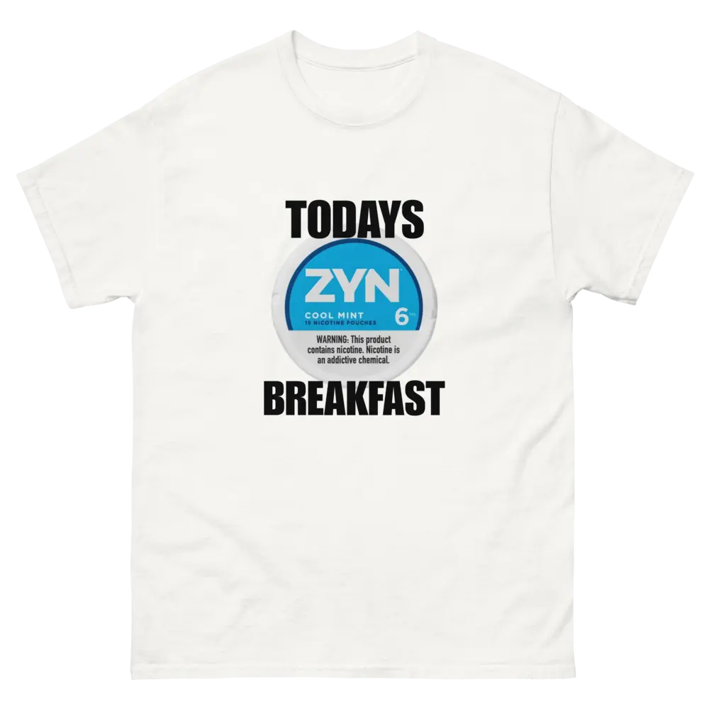 TODAYS BREAKFAST ZYNS Classic Tee for Casual Comfort