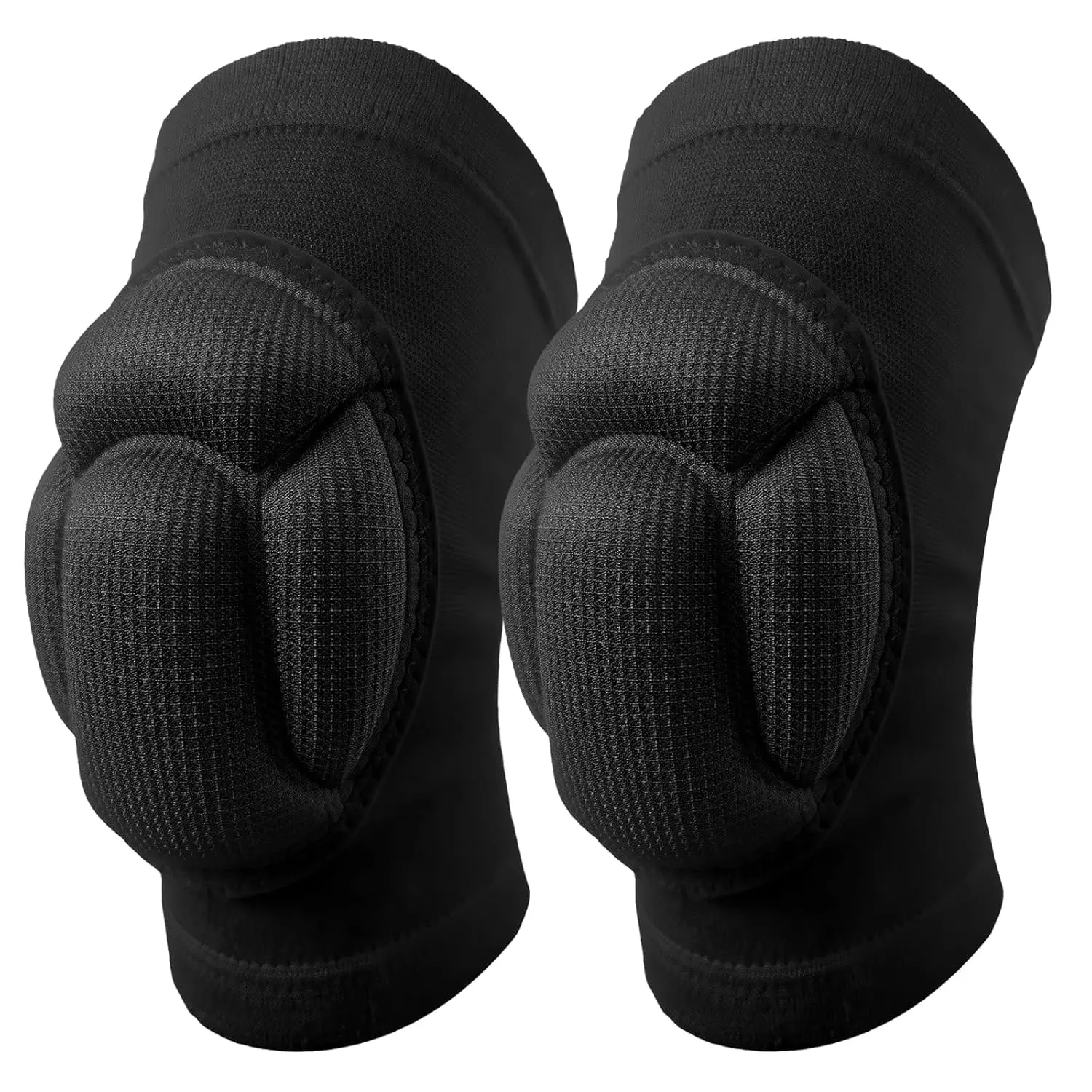 Professional Grade Volleyball Knee Pads - Shock-Absorbent, Non-Slip, Adjustable Compression Protective Gear with Breathable Adjustable Knee Design for Adult Indoor Sports, Size S