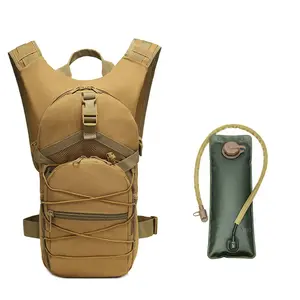 Outdoor cycling bag, camouflage waterproof Oxford cloth small backpack women's bag outdoor portable tactical backpack