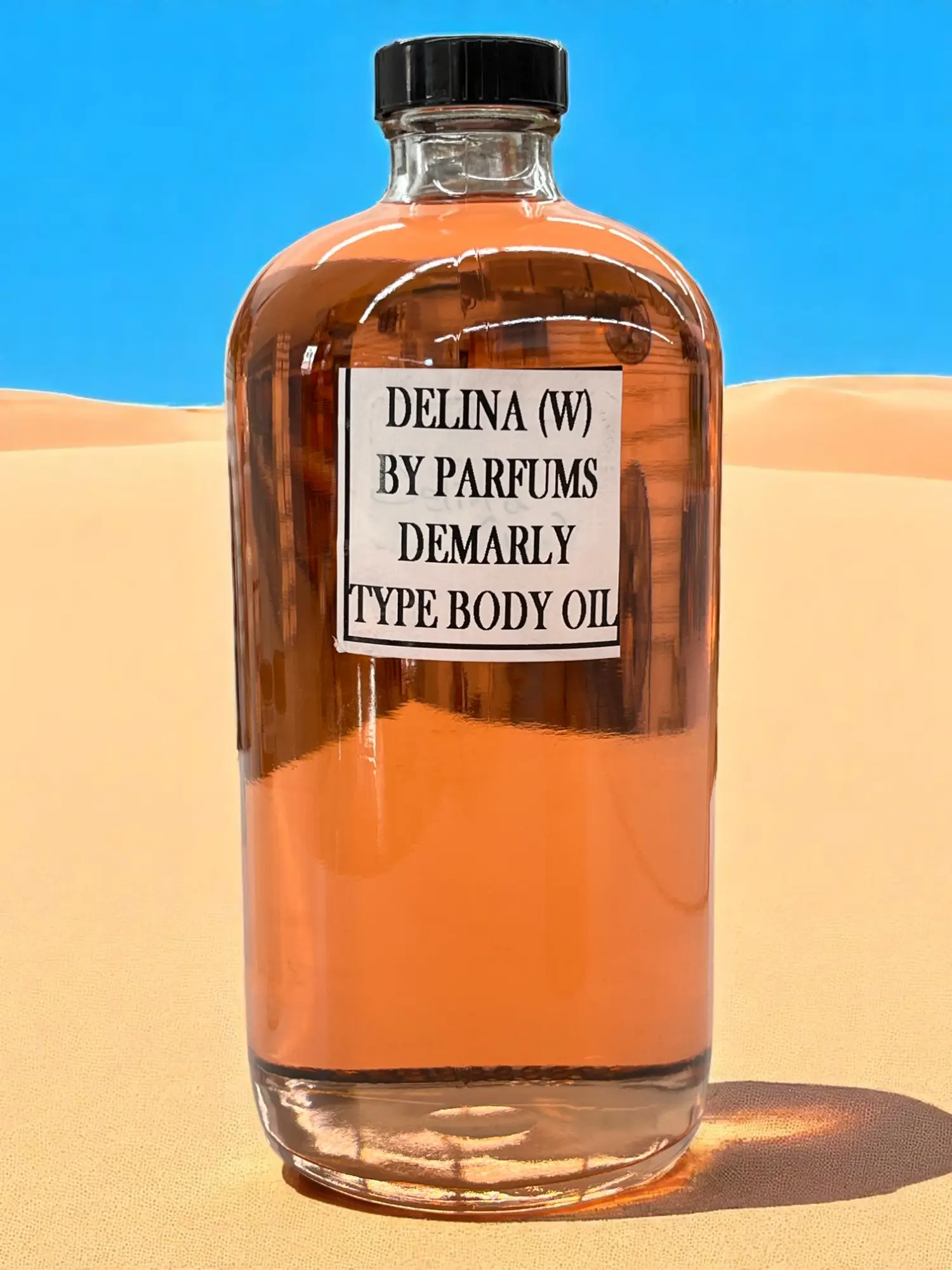 Delina By Parfums Demarly Type Body Oil 32oz Cosmetic