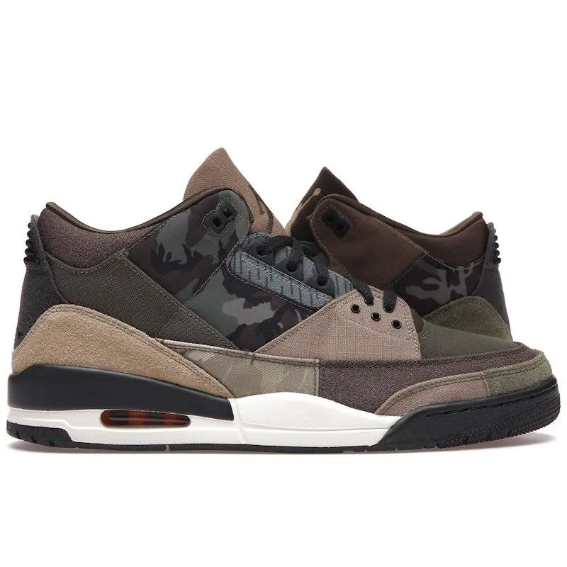 Jordan Men's 3 Retro Patchwork Camo Basketball Shoes, from StockX Jordan Men's 3 Retro Patchwork Camo Basketball Shoes, from StockX