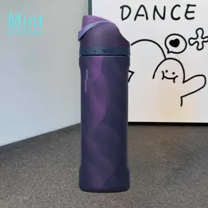 Owala FreeSip Style Insulated Water Bottle 24oz/32oz  Leakproof Stainless Steel Color Changing Tumbler with Straw BPA Free Travel Sports Bottle