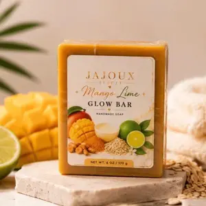 Mango Lime Glow Bar Handmade Soap