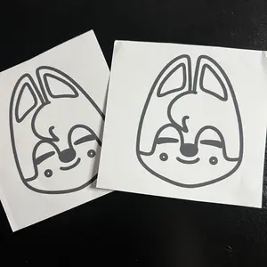 Skzoo WolfChan Vinyl  for Notebooks and Water Bottles
