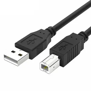 Printer Cable USB 2.0 A Male to B Male Cord USB A to B Cable High Speed Scanner Cord Compatible with Brother, HP, Canon, Lexmark, Dell, Epson, Xerox, Piano, DAC and More