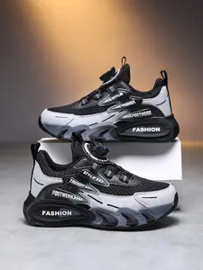 Fashion Mesh Unisex Sneakers, Lightweight Comfortable Sport Shoes, Casual Running Footwear for Boys Girls, Campus Outdoor Use
