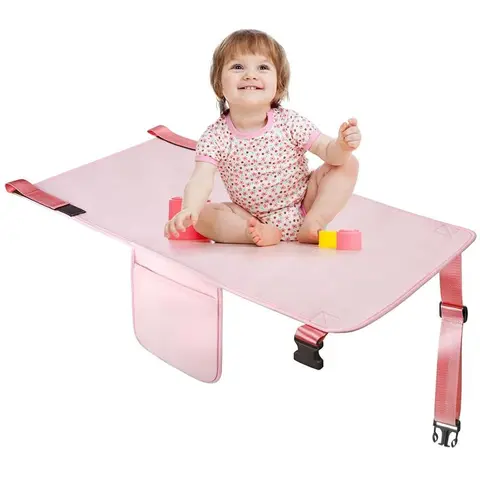 Portable Airplane Bed, Baby Airplane Travel Bed, Multifunctional Airplane Seat Extension Travel Bed, Travel Essentials for Kids, Crib For Infant Baby Furniture, Kids Furniture Bedroom, Toddler Bed