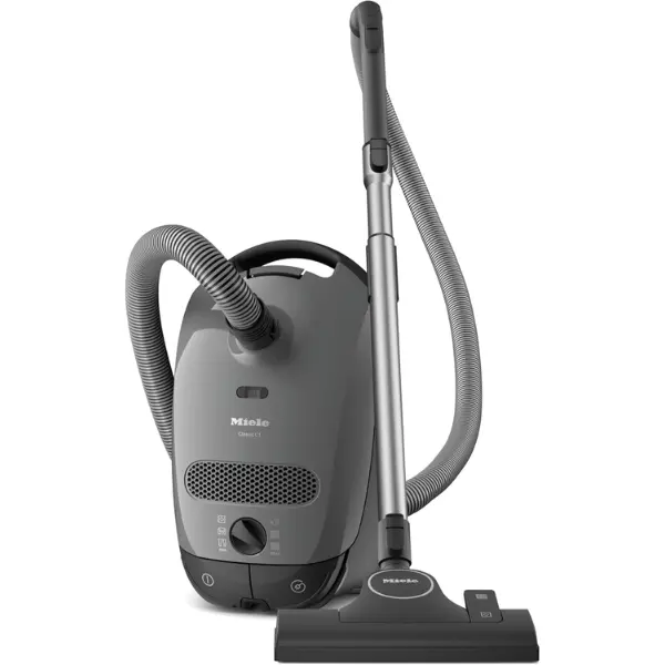 Miele Classic C1 Pure Suction Bagged Canister Vacuum, Graphite Grey Miele Classic C1 Pure Suction Bagged Canister Vacuum, Graphite Grey