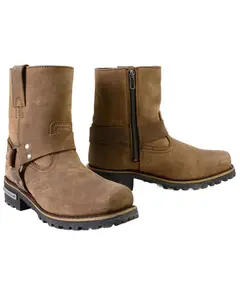 Milwaukee Leather Women's 7" Harness Motorcycle Boot Square Toe - Mbl9353