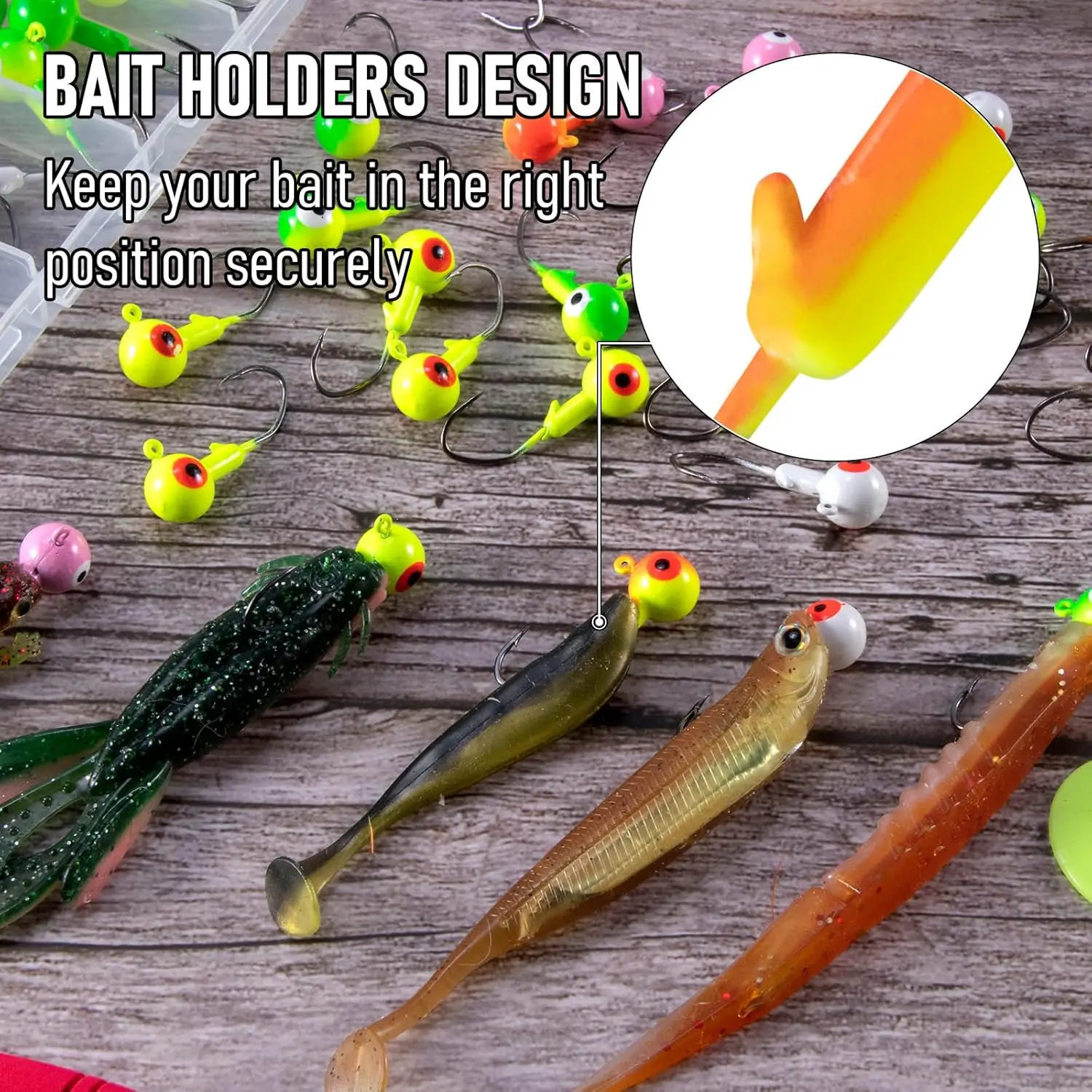 30-Pack Fishing Jig Heads, Round Ball Crappie Jig with Eyes, 1/32-3/8oz Jigs Heads for Bass Fishing Trout Crappie Perch Bluegill Walleye, Live Soft Baits Lures Jigs Hooks - TikTok Shop 30-Pack Fishing Jig Heads, Round Ball Crappie Jig with Eyes, 1/32-3/8oz Jigs Heads for Bass Fishing Trout Crappie Perch Bluegill Walleye, Live Soft Baits Lures Jigs Hooks - TikTok Shop