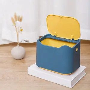 Cat Litter Trash Can with Press-Type Lid, Odor-Proof, Large Capacity Cat Litter Disposal Box