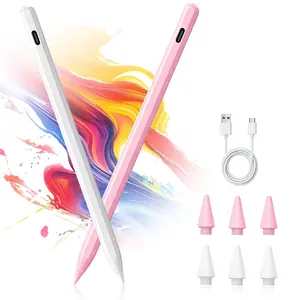 Pencil for Apple iPad A16 11 and 10 Generation, Fast Charging Stylus for 2026-2018, for iPad 11-6 Generation, Air 11-Inch/13-Inch M3/M2/5th-3 Generation, pro 13 "/11"/M4/12.9 ",Mini A17 Pro 7/6/5Th Palm Rejection Tilt Sensitivity pen Father'sDayGift