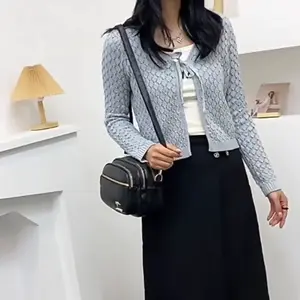 Layered Zipper Pocket Crossbody Sling Bag Customizable Shoulder Strap &  Brand Embellishment for Urban Daily & Weekend Getaway