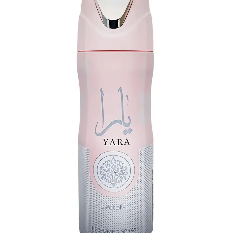 LATTAFA YARA 6.7 oz Chemical-Free Safe Scented Perfume Spray - Fragrance That Starts With A Floral Vanilla-Citrus Fruity Aroma, Long-Lasting Freshener, Youth-Focused Daily Mist, Multi-Use Body Care-Non-Toxic Deodorant, Selfcare Essential