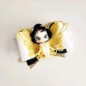 Gold Fairy Hair Bow
