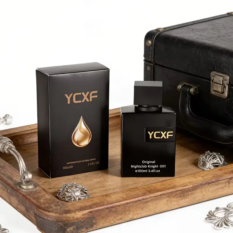 Men's Woody Cologne Spray - Tempting Long-Lasting Masculine Signature Scent, 6-8 Hour Wear, No Harmful Additives, On-the-Go 3.4 fl oz/100mL Unisex Fragrance