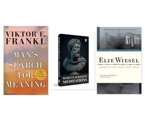 Search for Meaning 3-Book Philosophy Collection - Frankl, Aurelius, Wiesel - Paperback