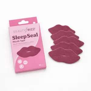 BeautyFrizz SleepSeal Mouth Tape – 30 Count Breath-Enhancing Sleep Strips for Better Rest & Nasal Breathing