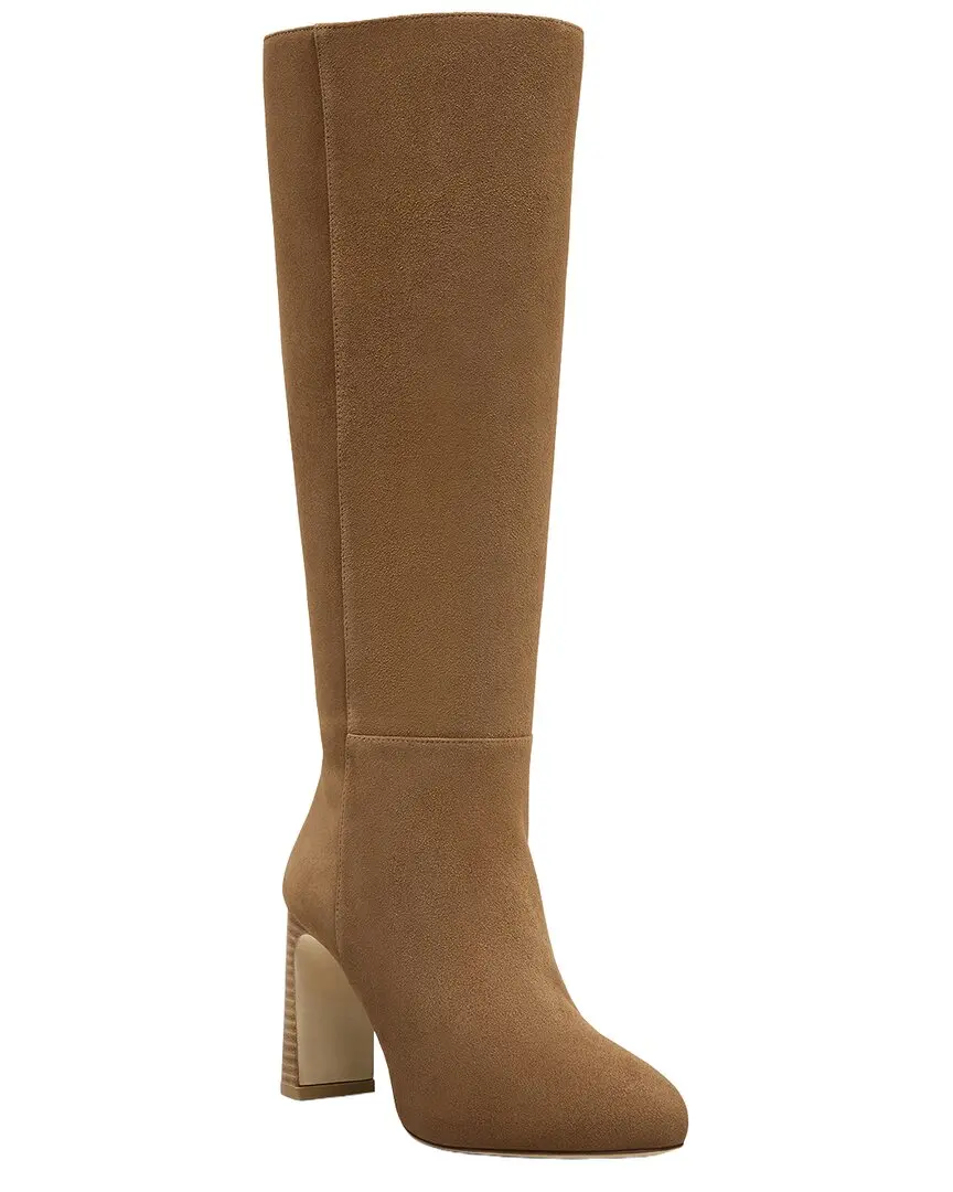 Stuart Weitzman Babette Platform Zip Suede Boot