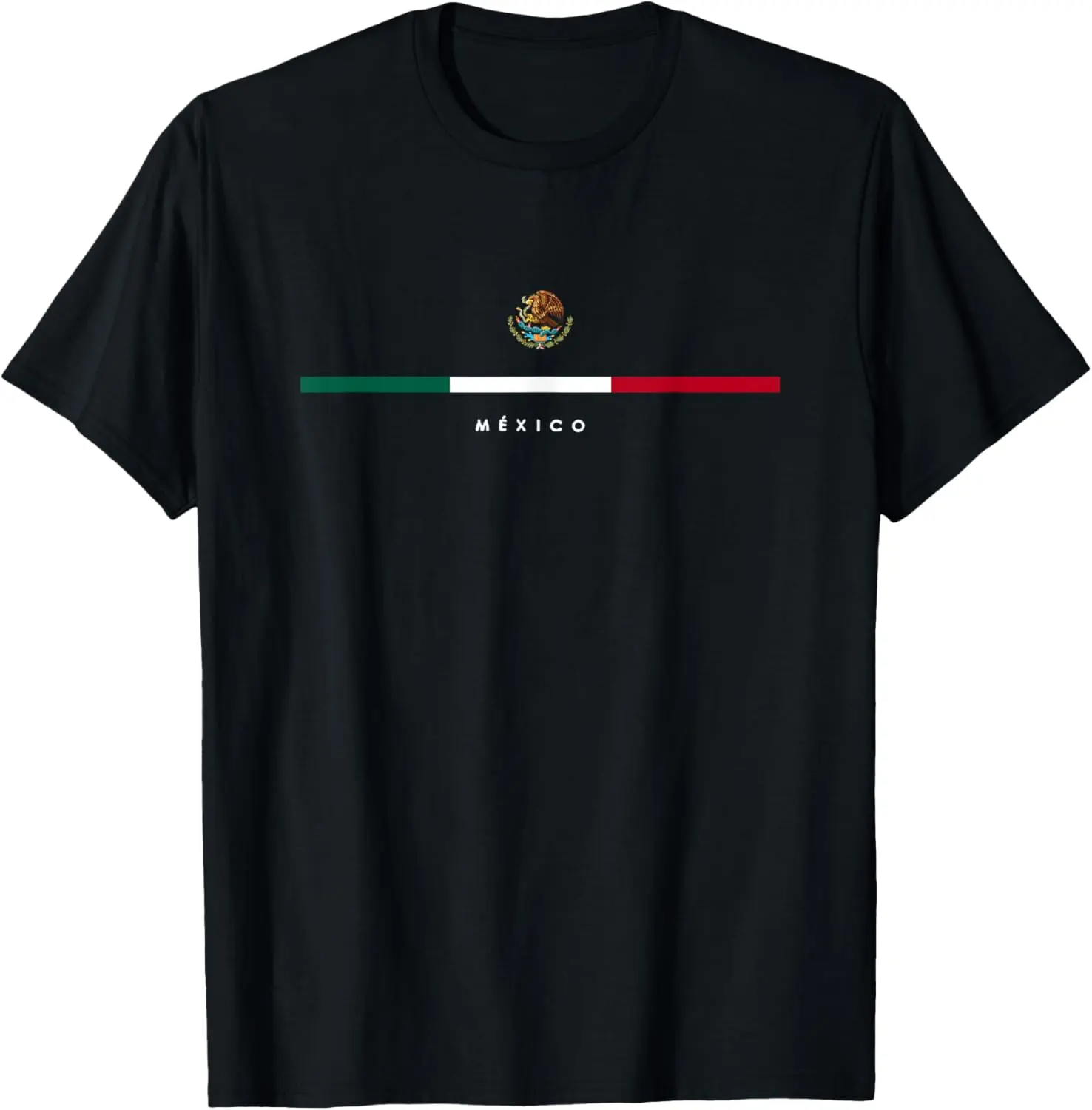 100% Cotton mexico mexican flag vintage mexican independence day T-Shirt Top Casual