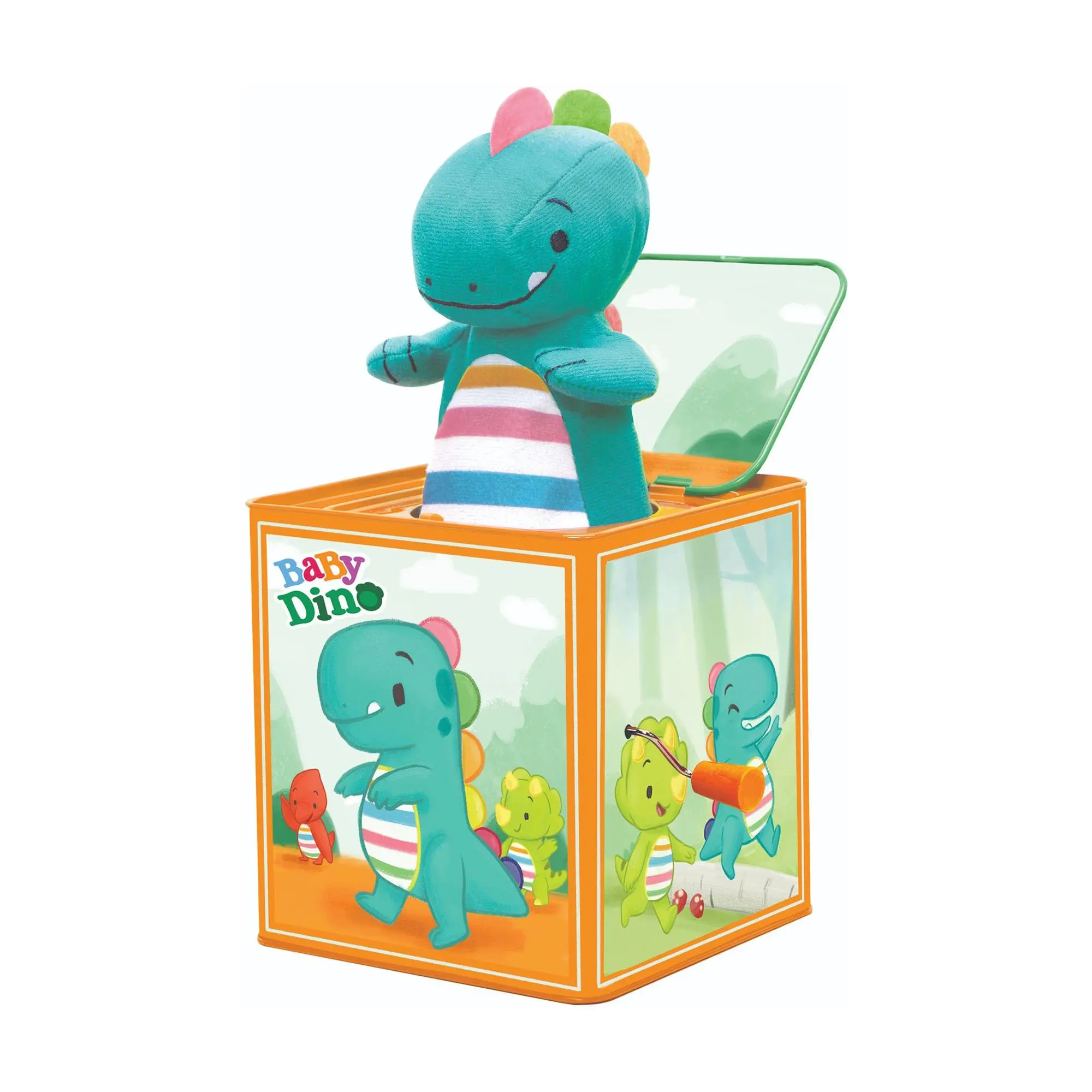 Schylling Baby Dino Jack In The Box