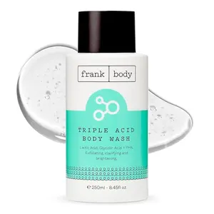 Frank Body Triple Acid Body Wash Glycolic Acid & Lactic Acid To Tackle Body Acne & Breakouts | 250 mL