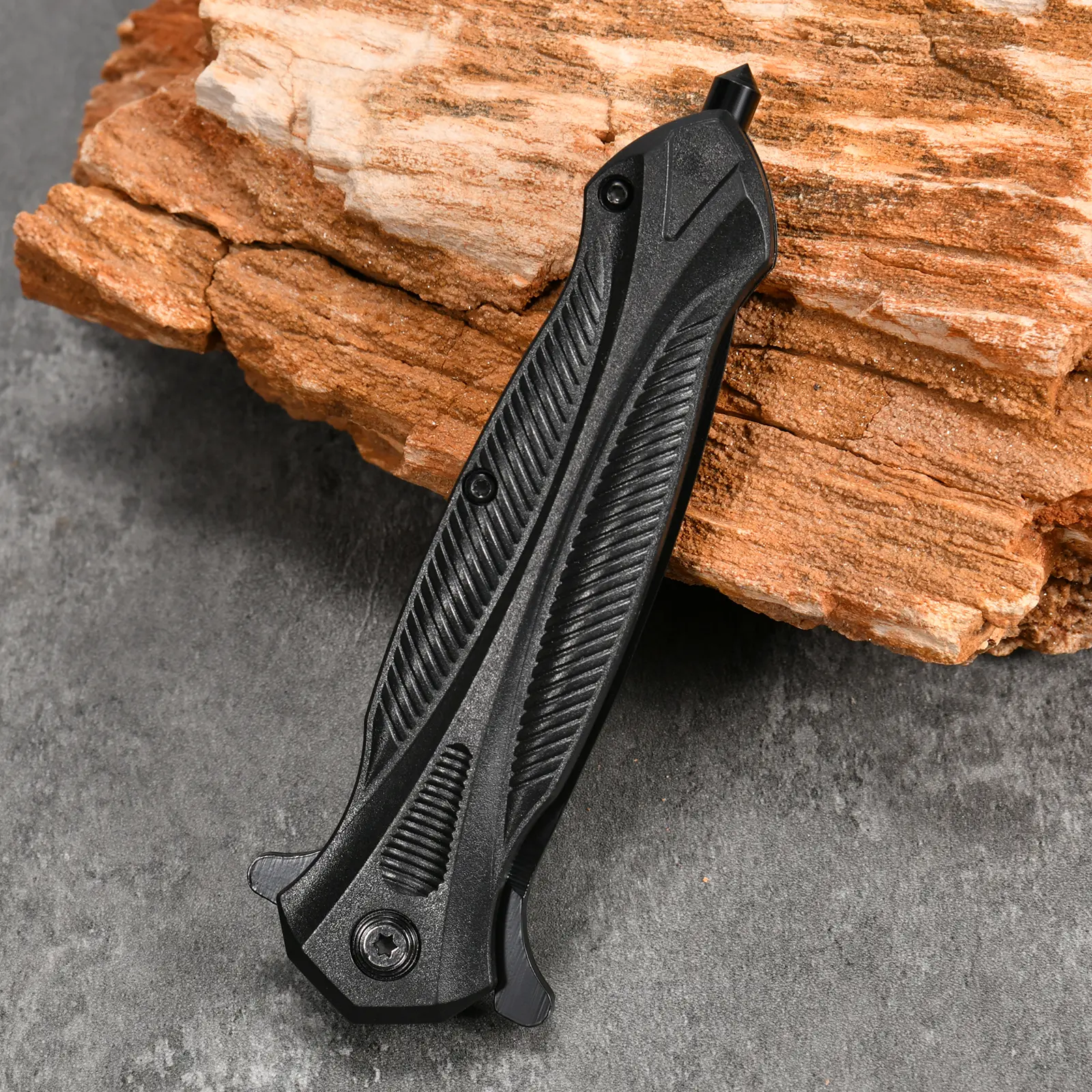 EDC Multifunctional Folding Pocket Knife, High Hardness Durable Stainless Steel Blade, Compact Plastic Camping Tool, Emergency & Fighting Gear, Gift For Men, Camping Tools, Durable Steel Tool